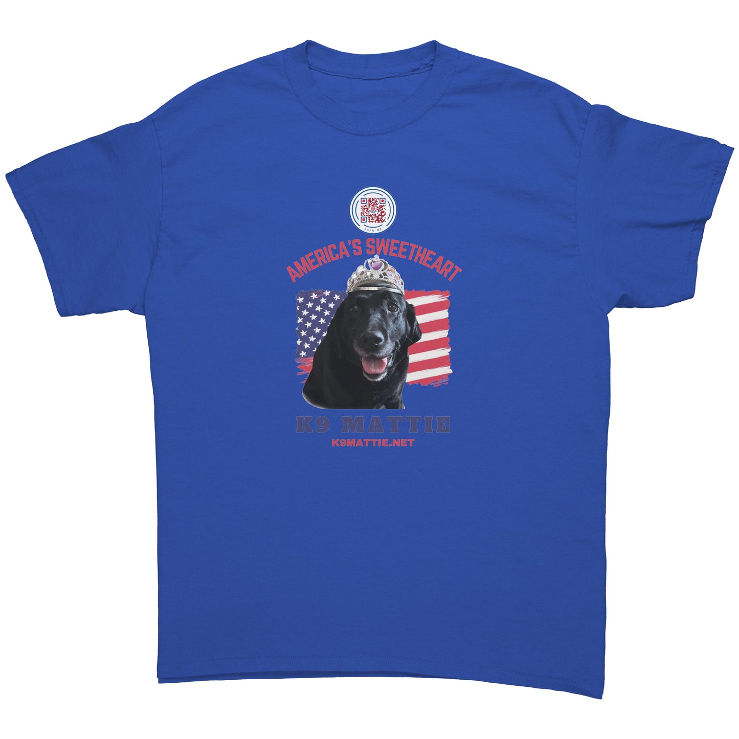 “Princess Mattie, America’s Sweetheart” Hanes Unisex T-Shirt