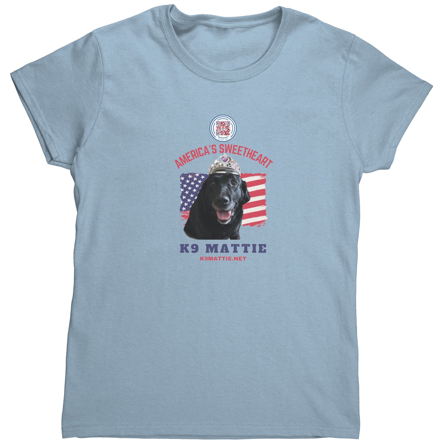 “Princess Mattie, America’s Sweetheart” Women’s T-Shirt